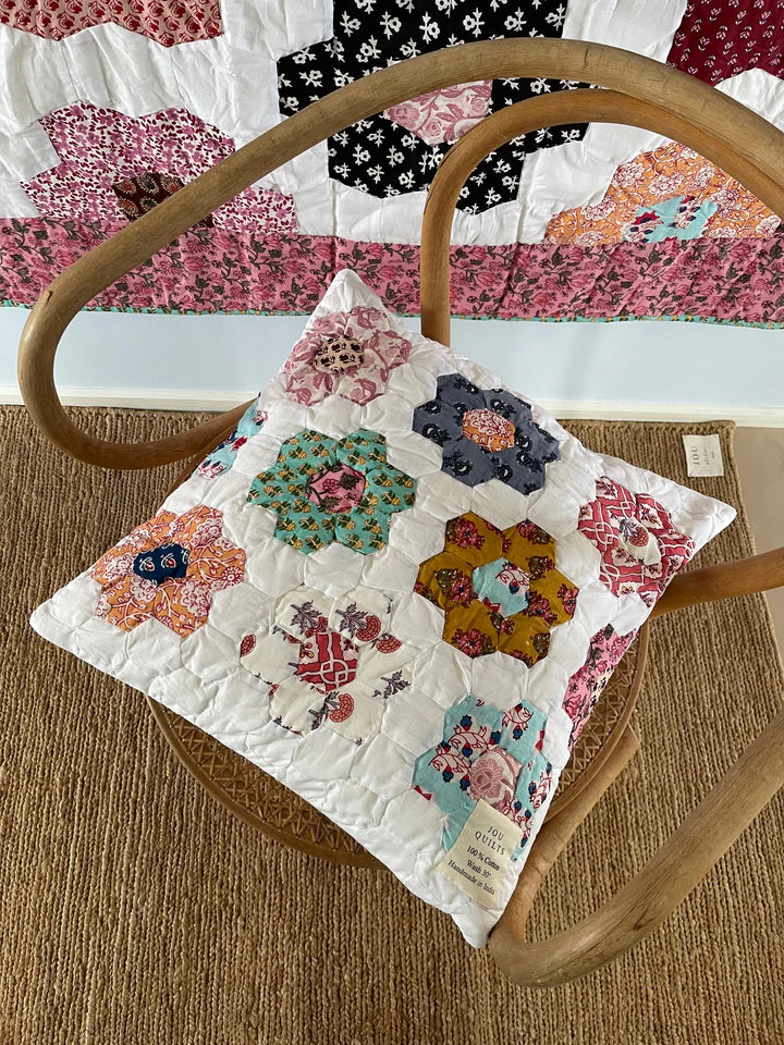 Patchwork Pude Blomst Multi