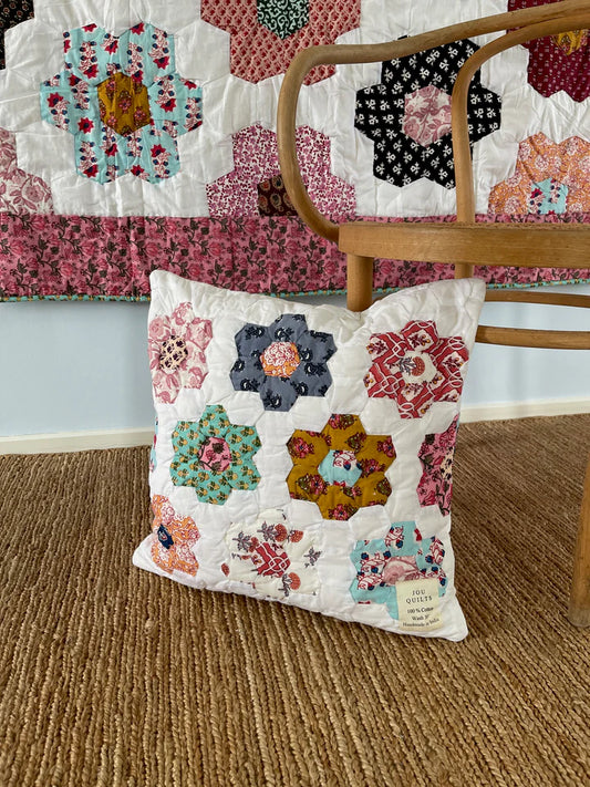 Patchwork Pude Blomst Multi